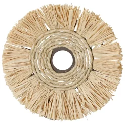 Fabrique de Styles Applique non electrique en raphia d25cm - cuzco* Appliques