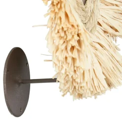 Fabrique de Styles Applique non electrique en raphia d25cm - cuzco* Appliques