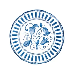 Fabrique de Styles Assiette à dessert en porcelaine d21cm - Napoli* Assiettes