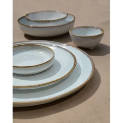 Fabrique de Styles Assiette a dessert en grès nacré d20cm - Nori* Assiettes