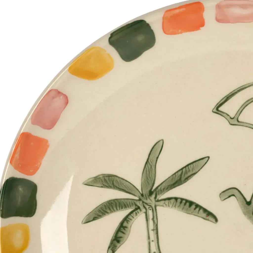 Fabrique de Styles Assiette de dessert en grès d20.5cm - Dolce Vita* Assiettes