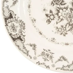 Fabrique de Styles Assiette plate en faïence d26cm - clothilde* Assiettes