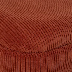 Fabrique de Styles Banc coffre en velours côtelé - Eleonor* Bancs Et Banquettes