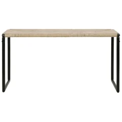 Fabrique de Styles Banc en jute naturel et fer noir - madeira* Bancs Et Banquettes