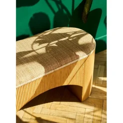 Fabrique de Styles Banc en rotin et bambou - Tamba* Bancs Et Banquettes