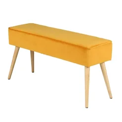 Fabrique de Styles Banc scandinave velours - Popy* Bancs Et Banquettes