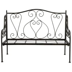 Fabrique de Styles Banquette 2 places en fer forge - Volute* Bancs Et Banquettes