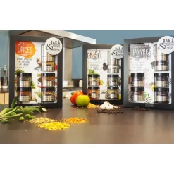 Fabrique de Styles Bar à sels avec moulin intégré* Condiments Et Épices