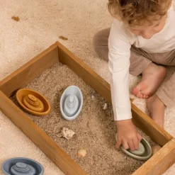 Fabrique de Styles Bateaux de bain à empiler bleu*Enfant Jouets