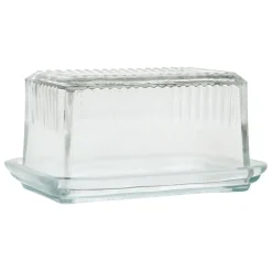 Fabrique de Styles Beurrier en verre* Accessoires De Table