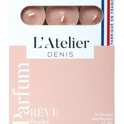Fabrique de Styles Boite de 24 bougies chauffe-plats parfumés reve poudrée -* Bougies Parfumées