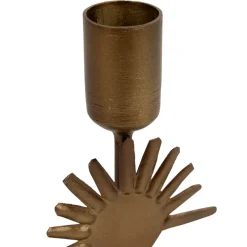 Fabrique de Styles Bougeoir en fer h15cm - Soleil* Photophores, Bougeoirs Et Lanternes