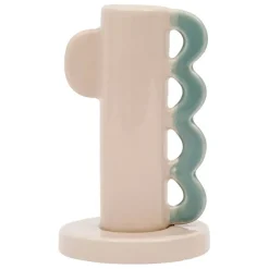 Fabrique de Styles Bougeoir et vert en grès - funny* Photophores, Bougeoirs Et Lanternes