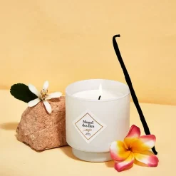 Fabrique de Styles Bougie Bijou Bracelet Or bille noire Monoï des îles 45h* Bougies Parfumées