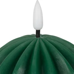 Fabrique de Styles Bougie led boule vert sapin h12cm* Déco Lumineuse