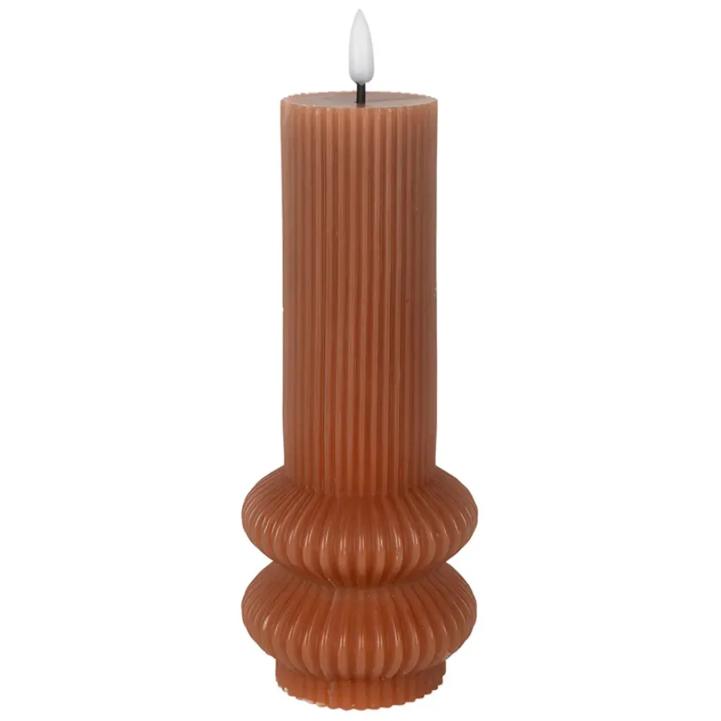 Fabrique de Styles Bougie led pilier h21cm* Déco Lumineuse