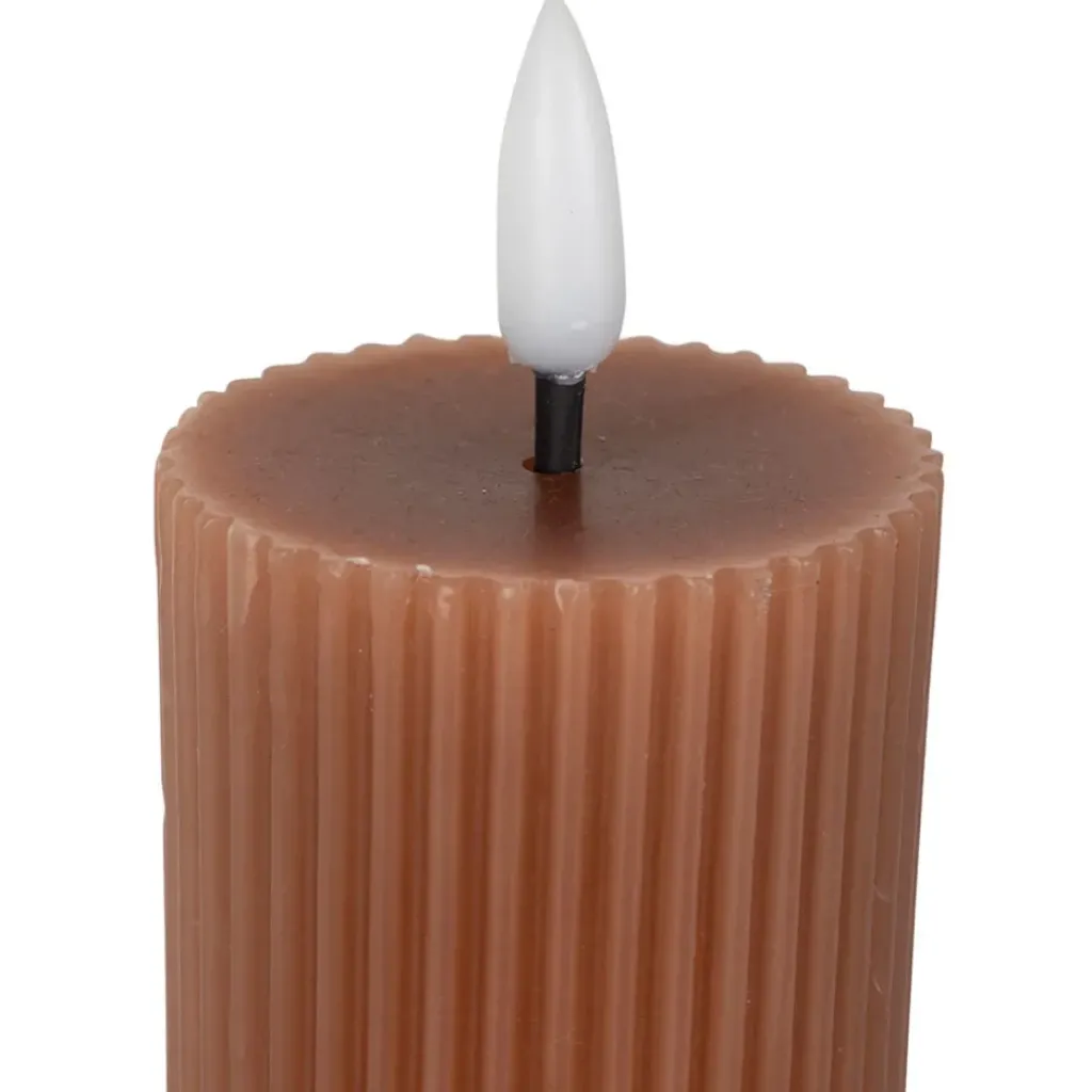 Fabrique de Styles Bougie led pilier h21cm* Déco Lumineuse