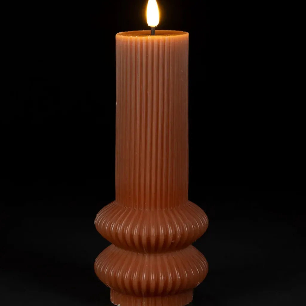 Fabrique de Styles Bougie led pilier h21cm* Déco Lumineuse