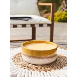 Fabrique de Styles Bougie parfumée citronnelle pot en céramique* Bougies Parfumées