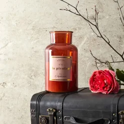 Fabrique de Styles Bougie parfumée pivoine 110h - Apothicaire* Bougies Parfumées