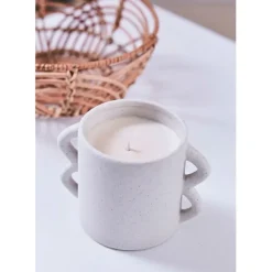 Fabrique de Styles Bougie senteur flora en grès* Bougies Parfumées