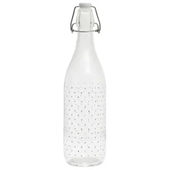 Fabrique de Styles Bouteille en verre coeur 90cl -famille* Carafes Et Pichets