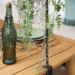 Fabrique de Styles Bouteille Poisson en verre recyclé sablé 1.1l* Carafes Et Pichets