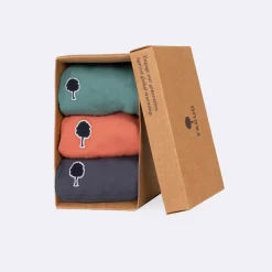 Fabrique de Styles Boxer x3 bleu marine, rose et vert L* Accessoires Mode