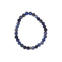 Fabrique de Styles Bracelet sodalite perles rondes 6mm* Bijoux Fantaisie