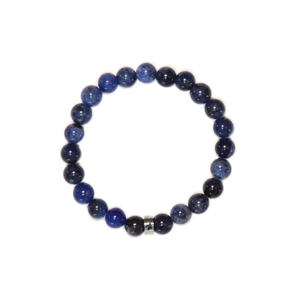 Fabrique de Styles Bracelet sodalite perles rondes 8mm* Bijoux Fantaisie