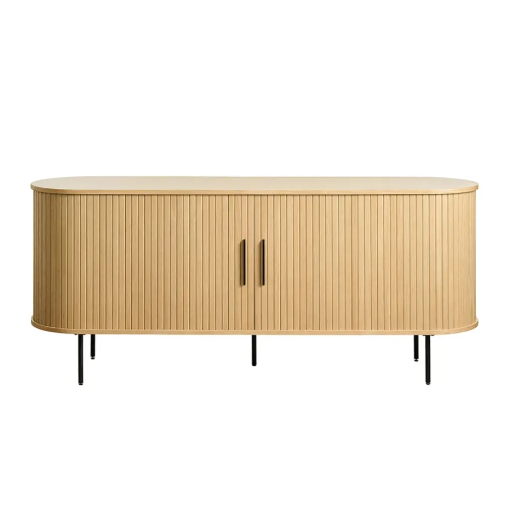 Fabrique de Styles Buffet en placage chêne 180x45cm - Nola* Buffets Et Vitrines