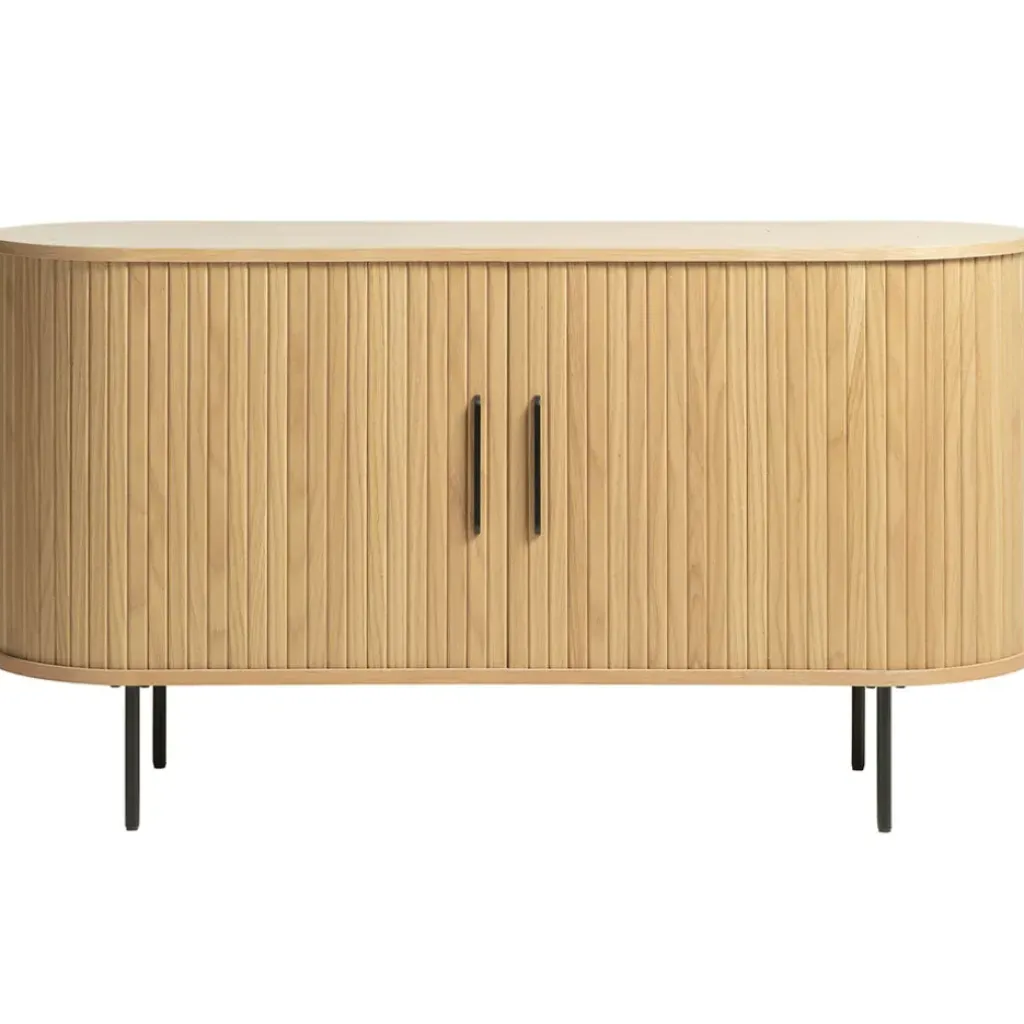 Fabrique de Styles Buffet en placage chêne 140x45cm - nola* Buffets Et Vitrines