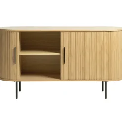 Fabrique de Styles Buffet en placage chêne 140x45cm - nola* Buffets Et Vitrines