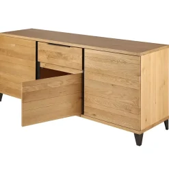 Fabrique de Styles Buffet enfilade chêne massif 3 portes et tiroir - Manny* Buffets Et Vitrines