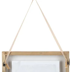 Fabrique de Styles Cadre deco en sapin et verre ecru et noir 30x40cm - Mon sapin* Cadres Déco Et Affiches