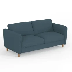 Fabrique de Styles Canapé convertible 2 places Gustave - Tissu Texturé - Crown Moutarde* Canapés Convertibles