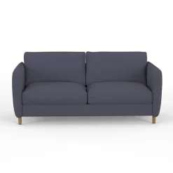 Fabrique de Styles Canapé convertible 2 places Gustave - Tissu Texturé - Crown Moutarde* Canapés Convertibles