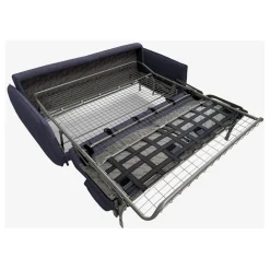 Fabrique de Styles Canapé convertible 2 places tissu bleu marine - Milano* Canapés Convertibles