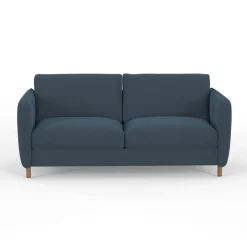 Fabrique de Styles Canapé convertible 2 places Bultex Gustave - Velours Vintage - Adore Anthracite* Canapés Convertibles