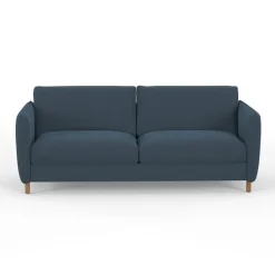 Fabrique de Styles Canapé convertible 2 places Bultex Gustave - Velours Vintage - Adore Anthracite* Canapés Convertibles