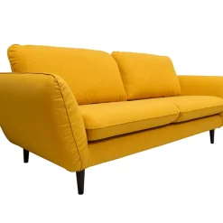 Fabrique de Styles Canapé fixe 3 places Axel - Velours Texturé - Dany é* Canapés Fixes