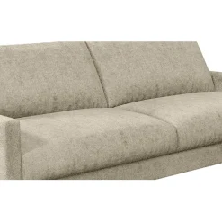 Fabrique de Styles Canapé fixe 3 places Gaspard - Velours Texturé - Dany Bleu grisé* Canapés Fixes