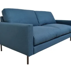 Fabrique de Styles Canapé fixe 3 places Gaspard - Tissu Texturé - Crown Moutarde* Canapés Fixes