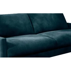 Fabrique de Styles Canapé fixe 3 places Gaspard - Velours Vintage - Adore Anthracite* Canapés Fixes