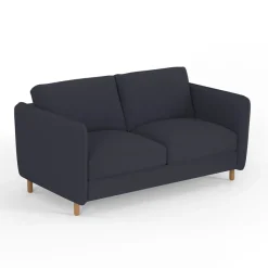 Fabrique de Styles Canapé fixe 4 places Gustave - Velours Texturé - Dany Ecru* Canapés Fixes