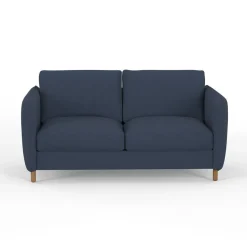 Fabrique de Styles Canapé fixe 4 places Gustave - Velours Texturé - Dany Ecru* Canapés Fixes