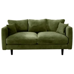 Fabrique de Styles Canapé fixe 4 places Marius - Effet Velours - Seven Turtle* Canapés Fixes