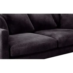 Fabrique de Styles Canapé fixe 4 places Marius - Effet Velours - Seven Turtle* Canapés Fixes