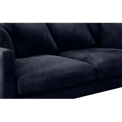 Fabrique de Styles Canapé fixe 4 places Marius - Effet Velours - Seven Turtle* Canapés Fixes