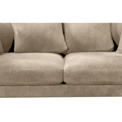 Fabrique de Styles Canapé fixe 4 places Marius - Effet Velours - Seven Turtle* Canapés Fixes